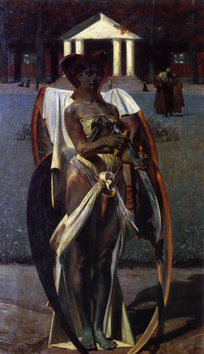 1898 Jacek Malczewski, Thanatos I.jpg